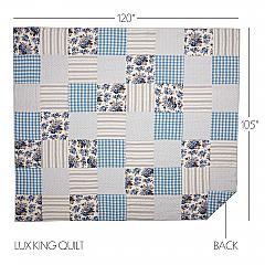 69989-Annie-Blue-Floral-Patch-Luxury-King-Quilt-120Wx105L-image-1