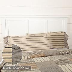 45794-Sawyer-Mill-Charcoal-Stripe-Ruffled-King-Pillow-Case-Set-of-2-21x40-image-2