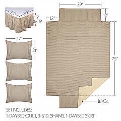 60253-Sawyer-Mill-Charcoal-Ticking-Stripe-5pc-Daybed-Quilt-Set-1-Quilt-1-Bed-Skirt-3-Standard-Shams-image-1