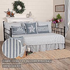60151-Sawyer-Mill-Blue-Ticking-Stripe-5pc-Daybed-Quilt-Set-1-Quilt-1-Bed-Skirt-3-Standard-Shams-image-1