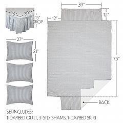60151-Sawyer-Mill-Blue-Ticking-Stripe-5pc-Daybed-Quilt-Set-1-Quilt-1-Bed-Skirt-3-Standard-Shams-image-2
