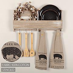 45877-Sawyer-Mill-Charcoal-Pig-Button-Loop-Kitchen-Towel-Set-of-2-image-2