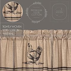 51931-Sawyer-Mill-Charcoal-Chicken-Valance-Pleated-20x60-image-3