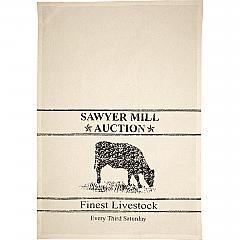 51310-Sawyer-Mill-Charcoal-Cow-Muslin-Unbleached-Natural-Tea-Towel-19x28-image-1