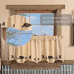 45606-Kettle-Grove-Applique-Crow-and-Star-Tier-Set-of-2-L24xW36-image-3