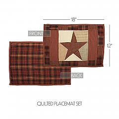 30614-Abilene-Star-Quilted-Placemat-Set-of-6-12x18-image-1