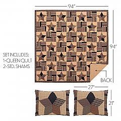 51743-Bingham-Star-Queen-Quilt-Set-1-Quilt-94Wx94L-w-2-Shams-21x27-image-1