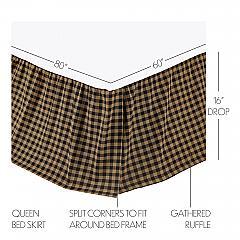 20256-Black-Check-Queen-Bed-Skirt-60x80x16-image-1