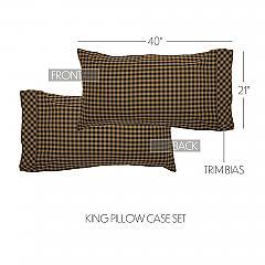 51133-Black-Check-King-Pillow-Case-Set-of-2-21x40-image-1