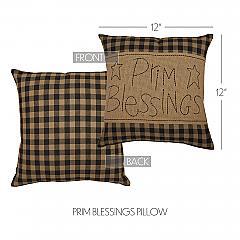 56647-Black-Check-Prim-Blessings-Pillow-12x12-image-1