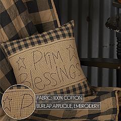 56647-Black-Check-Prim-Blessings-Pillow-12x12-image-2