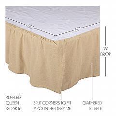 51800-Burlap-Vintage-Ruffled-Queen-Bed-Skirt-60x80x16-image-1