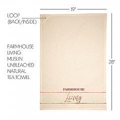 51348-Sawyer-Mill-Red-Farmhouse-Living-Muslin-Unbleached-Natural-Tea-Towel-19x28-image-1