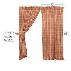 51338-Sawyer-Mill-Red-Plaid-Short-Panel-Set-of-2-63x36-image-1