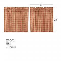 51959-Sawyer-Mill-Red-Plaid-Tier-Set-of-2-L24xW36-image-1
