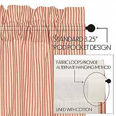 51334-Sawyer-Mill-Red-Ticking-Stripe-Swag-Set-of-2-36x36x16-image-4