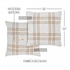80536-Wheat-Plaid-Fabric-Euro-Sham-26x26-image-1