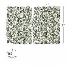 81230-Dorset-Green-Floral-Tier-Set-of-2-L36xW36-image-1
