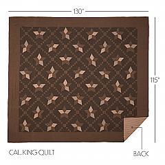 56674-Farmhouse-Star-California-King-Quilt-130Wx115L-image-1