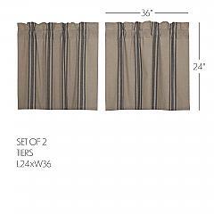 70111-Grain-Sack-Charcoal-Tier-Set-of-2-L24xW36-image-2
