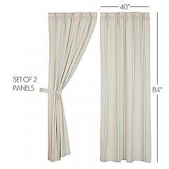 70116-Grain-Sack-Aqua-Panel-Set-of-2-84x40-image-3
