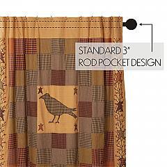 45783-Heritage-Farms-Applique-Crow-and-Star-Shower-Curtain-72x72-image-4