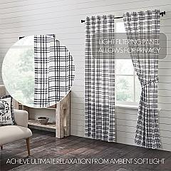 80467-Sawyer-Mill-Black-Plaid-Panel-Set-of-2-84x40-image-2