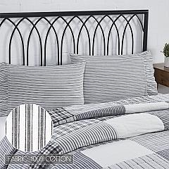 80458-Sawyer-Mill-Black-Ruffled-Ticking-Stripe-Standard-Pillow-Case-Set-of-2-21x26-4-image-5