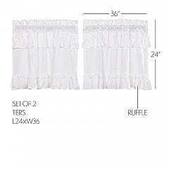 51993-Muslin-Ruffled-Bleached-White-Tier-Set-of-2-L24xW36-image-1
