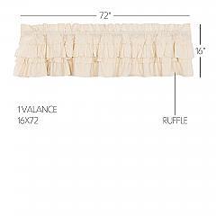 51992-Muslin-Ruffled-Unbleached-Natural-Valance-16x72-image-1