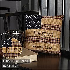 7708-Patriotic-Patch-Pillow-Blessed-10x10-image-2