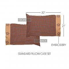 7709-Patriotic-Patch-Standard-Pillow-Case-Set-of-2-21x30-image-1