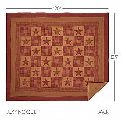 13609-Ninepatch-Star-Luxury-King-Quilt-120Wx105L-image-1