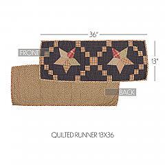 12274-Arlington-Runner-Quilted-Patchwork-Star-13x36-image-1