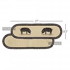 34089-Sawyer-Mill-Charcoal-Pig-Jute-Stair-Tread-Oval-Latex-8.5x27-image-1