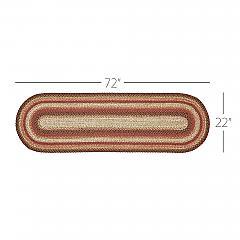 67112-Ginger-Spice-Jute-Rug-Runner-Oval-w-Pad-22x72-image-3