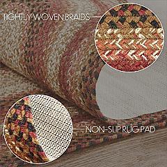 67112-Ginger-Spice-Jute-Rug-Runner-Oval-w-Pad-22x72-image-4