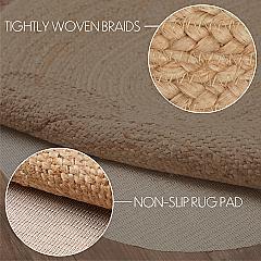69386-Natural-Jute-Rug-Oval-w-Pad-36x60-image-2