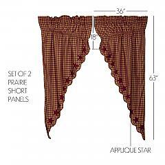 20248-Burgundy-Star-Scalloped-Prairie-Short-Panel-Set-of-2-63x36x18-image-1