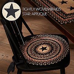 67022-Colonial-Star-Jute-Chair-Pad-Applique-Star-15-inch-Diameter-image-2