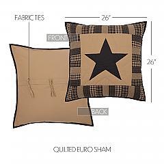 45778-Black-Check-Star-Quilted-Euro-Sham-26x26-image-1