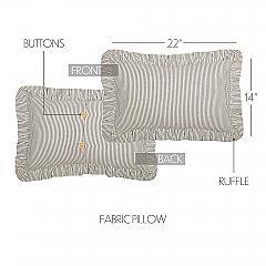 51216-Hatteras-Seersucker-Blue-Ticking-Stripe-Fabric-Pillow-14x22-image-1