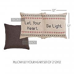 26637-Merry-Little-Christmas-Pillow-Let-Your-Heart-Set-of-2-12x12-image