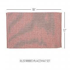 38553-Ashton-Rust-Ribbed-Placemat-Set-of-6-12x18-image