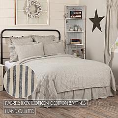 51875-Hatteras-Seersucker-Blue-Ticking-Stripe-Queen-Quilt-Coverlet-90Wx90L-image-2