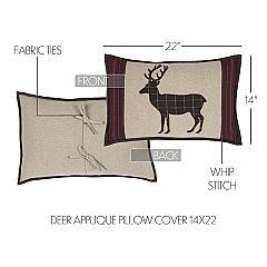 83478-Wyatt-Deer-Applique-Pillow-Cover-14x22-image-3