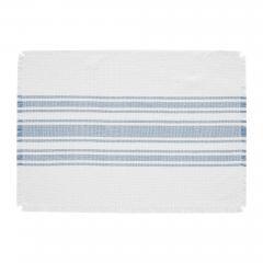83465-Antique-White-Stripe-Blue-Indoor-Outdoor-Placemat-Set-of-6-13x19-image-2