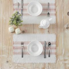 83457-Antique-White-Stripe-Coral-Indoor-Outdoor-Placemat-Set-of-6-13x19-image-1