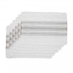 83461-Antique-White-Stripe-Dove-Grey-Indoor-Outdoor-Placemat-Set-of-6-13x19-image-3