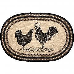 34065-Sawyer-Mill-Charcoal-Poultry-Jute-Placemat-Set-of-6-12x18-image-2